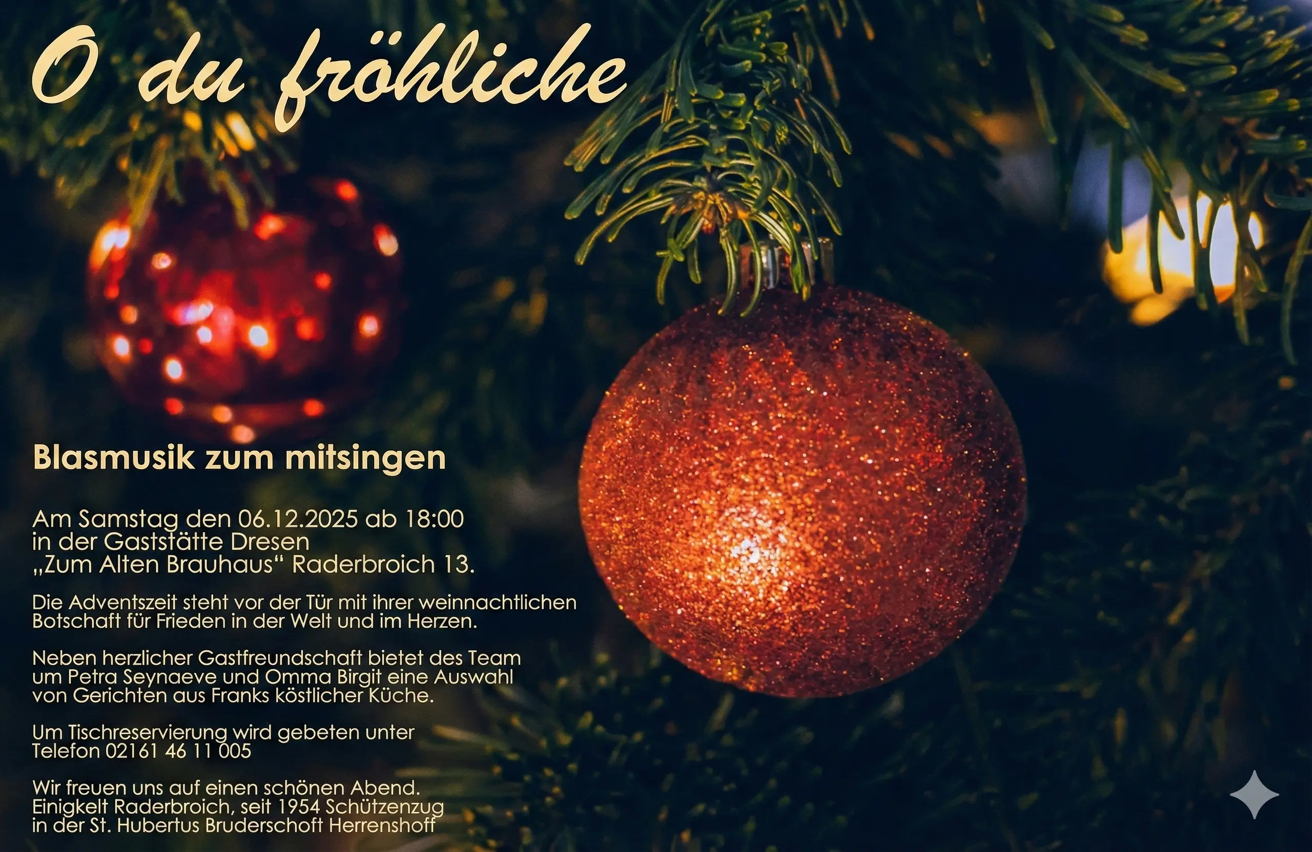 Ein mörderischer Empfang - Krimidinner